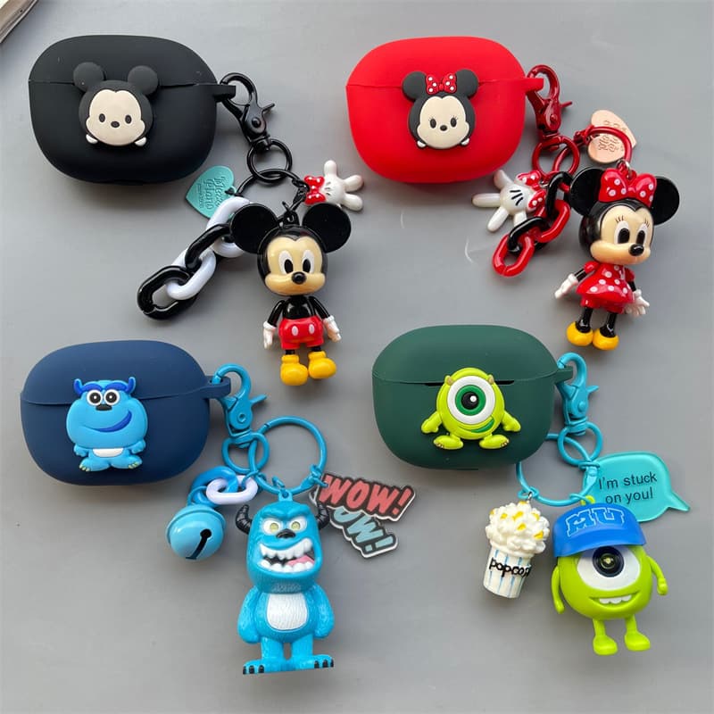 Suitable for OnePlus Nord Buds 3 Pro Bluetooth Headset Protective Case Cartoon Pendant Soft Case