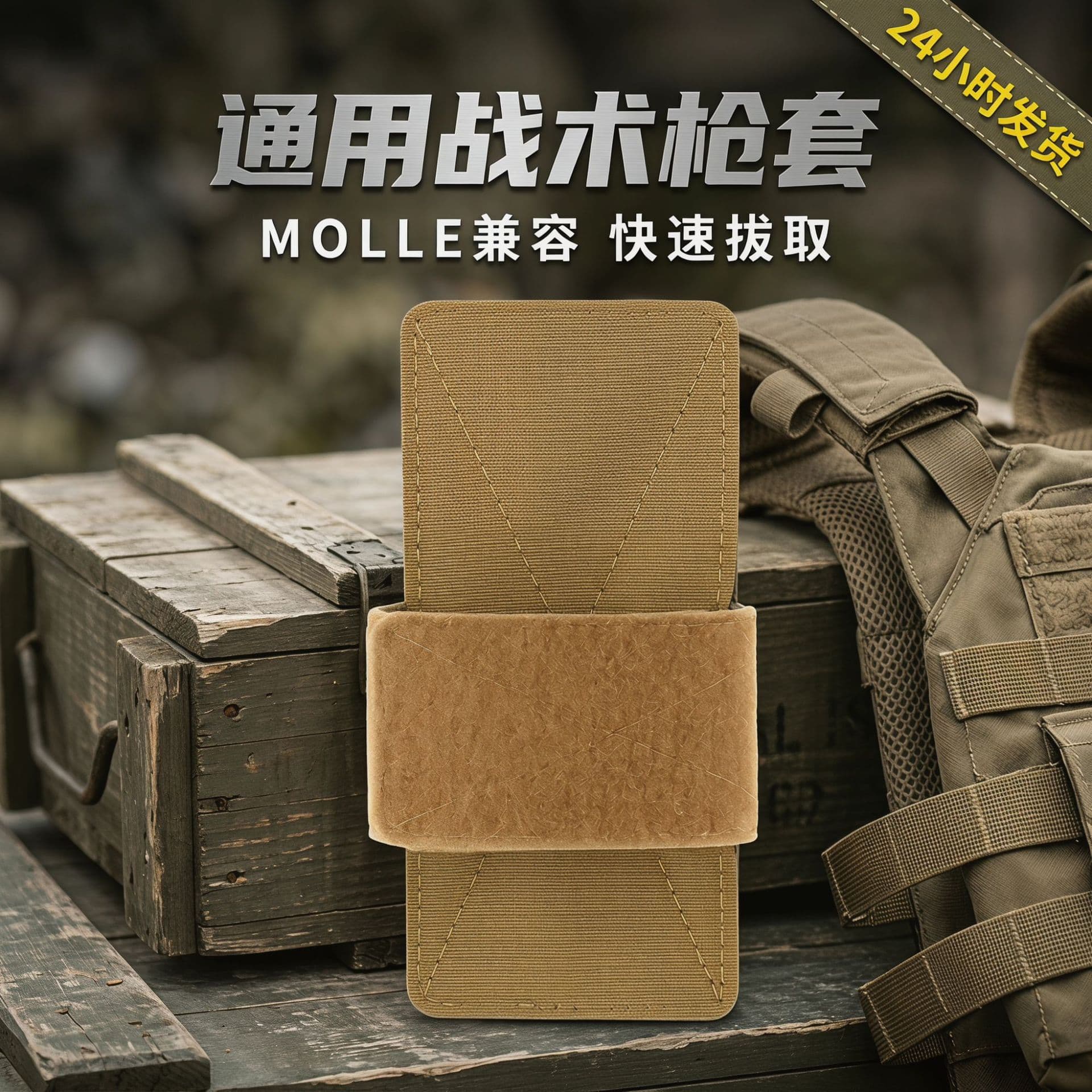 Amazon Portable Tactical Gun Holster Bag Universal Stealth Quick Draw Holster Removable Velcro Pistol Holster Waist Pack Cover