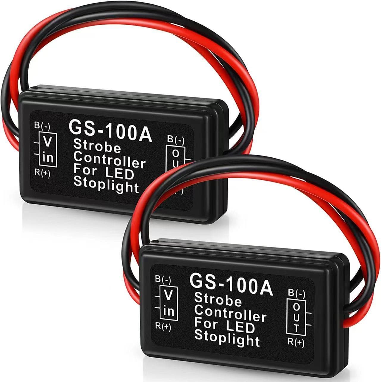 GS-100A car lamp controller high brake controller taillight safety prompt controller flash device