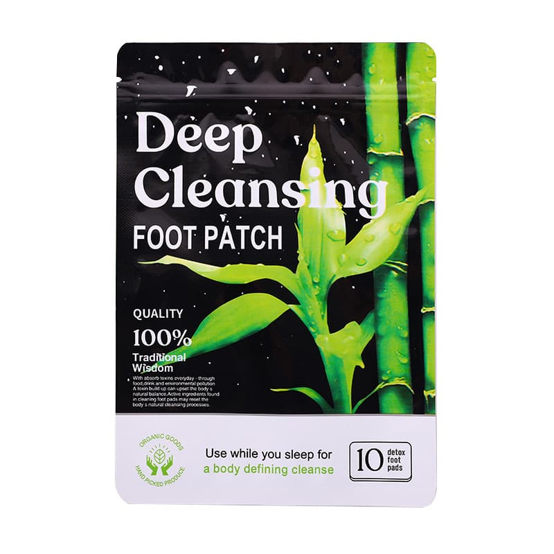 Cross-border Wholesale Deep Cleaning Foot Patch Foot Patch Sole Patch Care Patch Mugwort Bamboo Vinegar Foot Patch