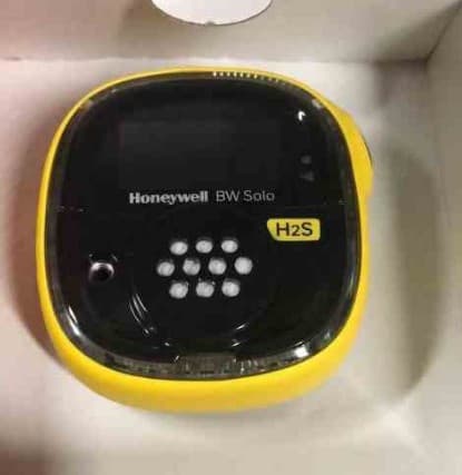Honeywell BW SOLO Hydrogen Sulfide Detector BWS2-H-Y Hydrogen Sulfide Gas Alarm