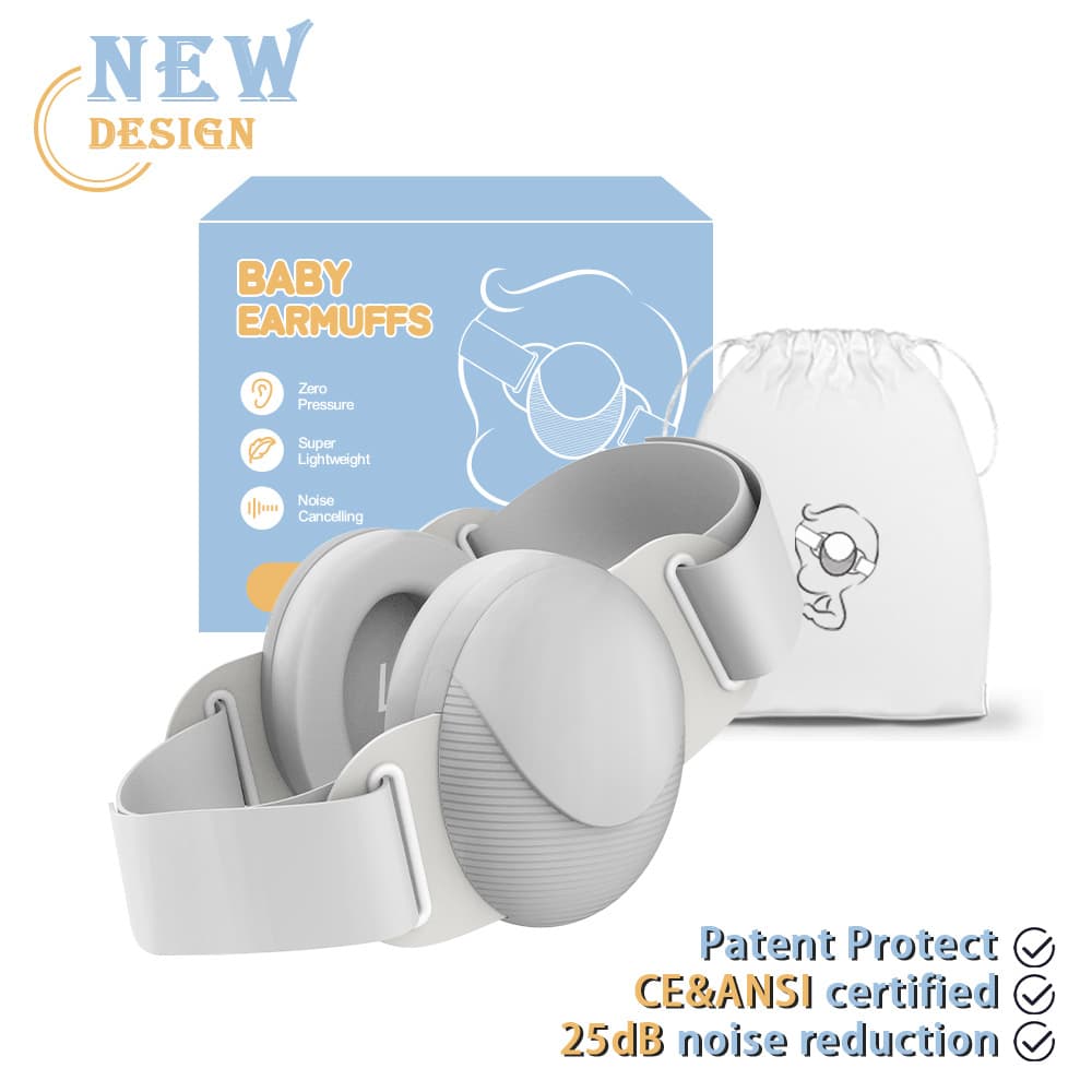 Wholesale Baby Noise-Reducing Ear Muffs for Infants, Toddlers, and Young Children - Hearing Protection Sleep Headphones for Babies