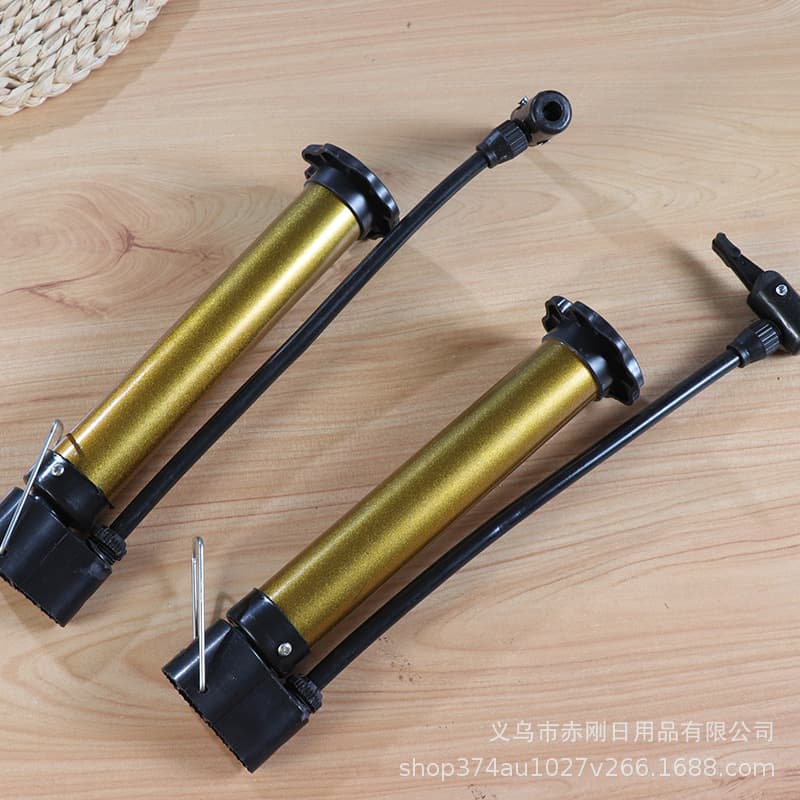 Supply of mini portable high-pressure bicycle pumps, small basketball pumps, $2 store stall sources