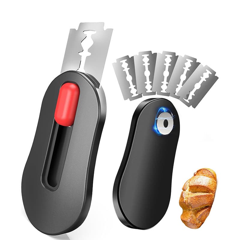 New Products Baking Tools Bread Trimmer European Bread Cutting Knife Plastic Push-Pull Bread Cutting Knife