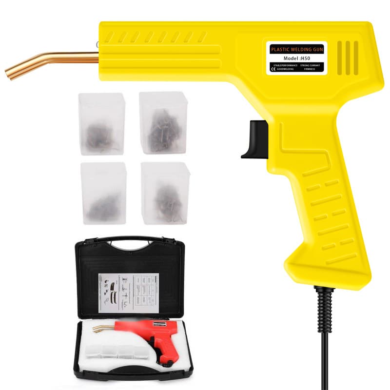 Car bumper repair machine Plastic bumper repair welding gun hot melter H50 H150 H220 nail welding machine