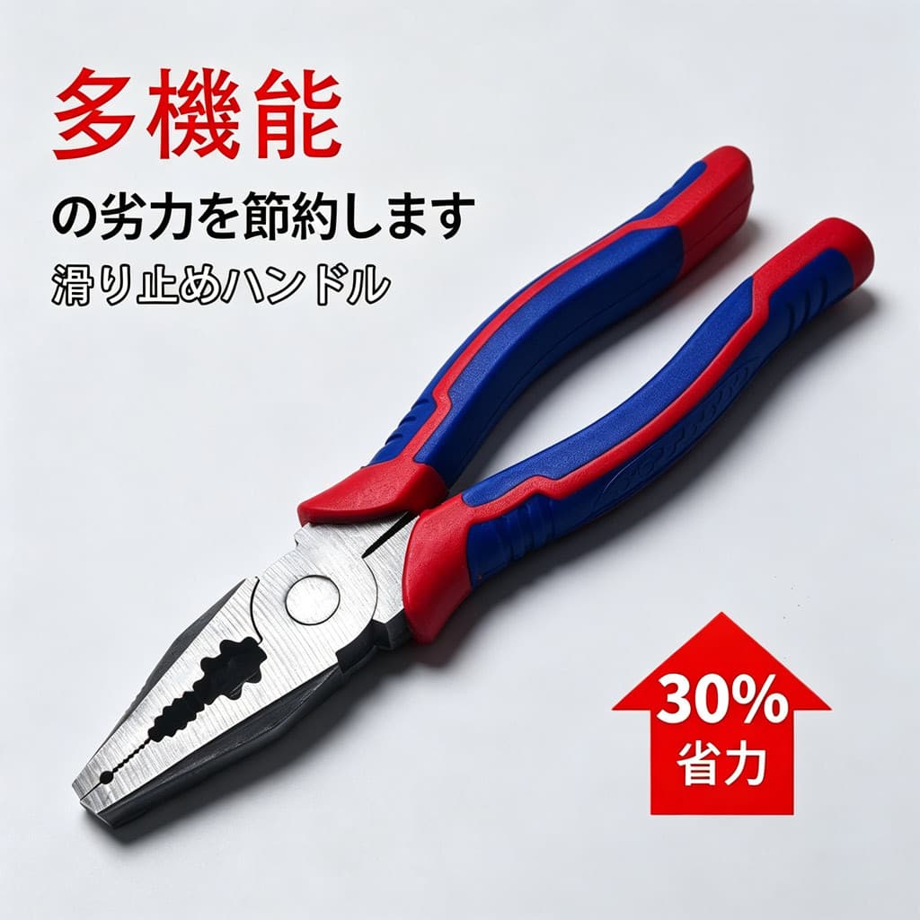 Pliers Set - Needle Nose Pliers, Wire Cutters, Diagonal Cutting Pliers, DIY Hand Tools, Household and Industrial Pliers