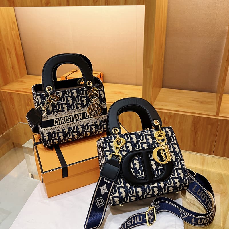 Cross-border Diana Bag Women's Handbag 2026 New High-end Texture Light Luxury This Year's Popular Embroidered Crossbody Small Bag