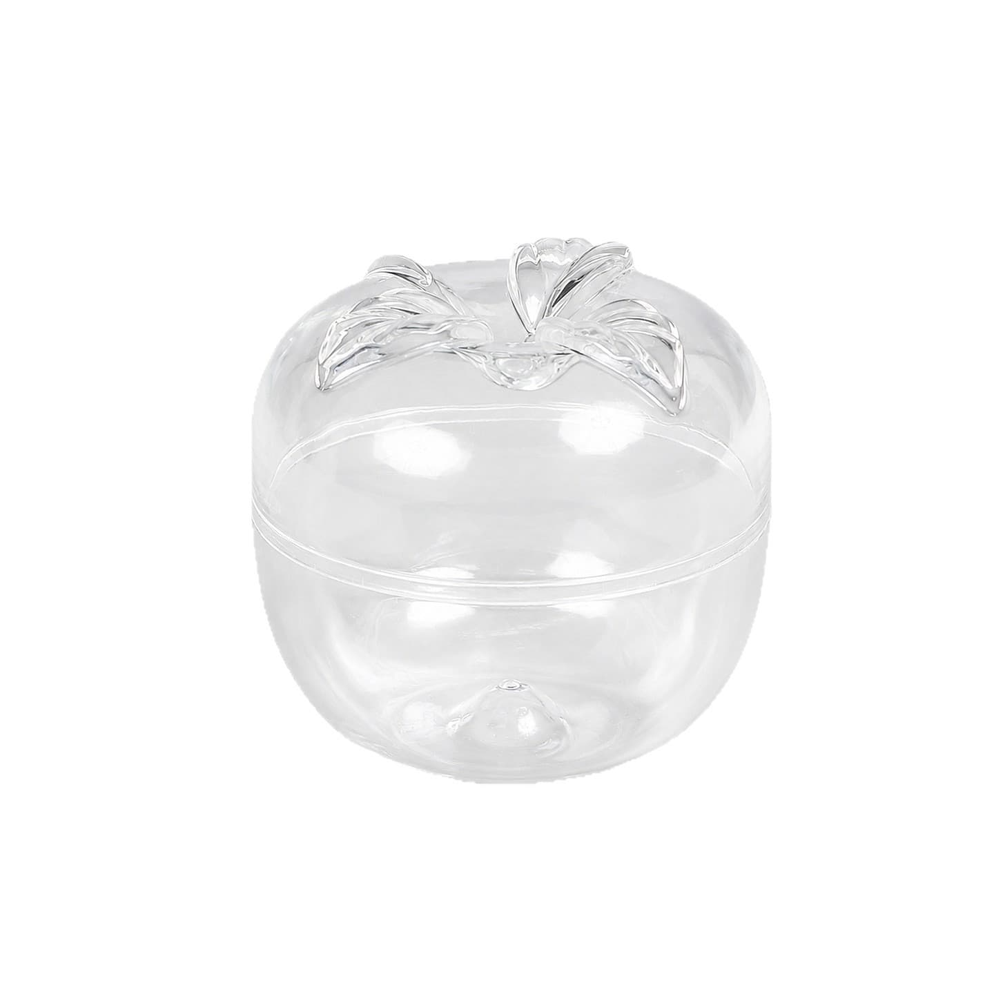 Christmas Apple Cake Packaging Box, Christmas Eve Apple Transparent Carry Box, Dessert Gift Wrapping for Baking