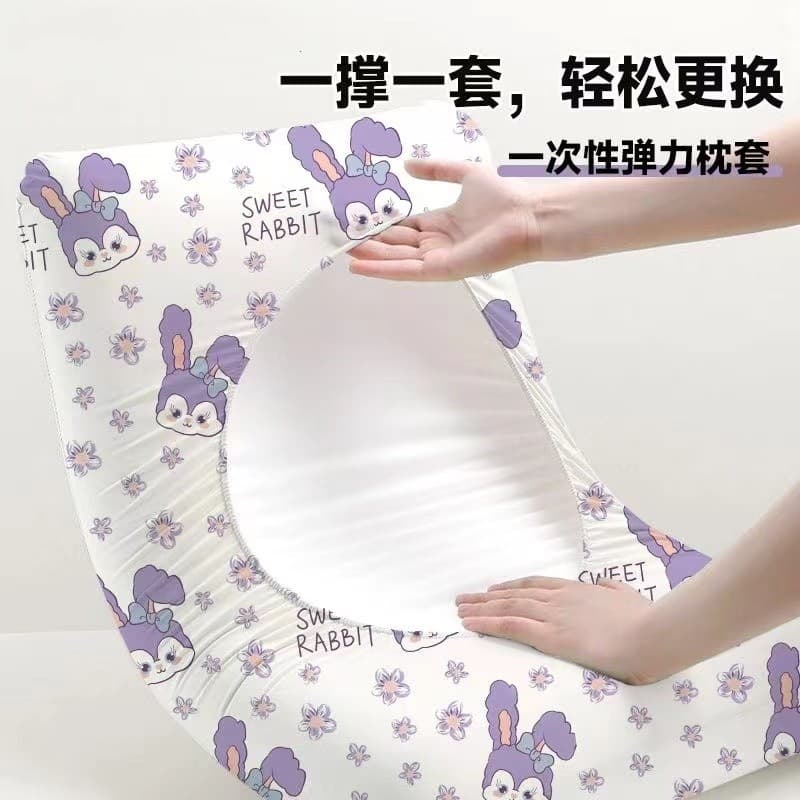 Disposable pillowcases, travel pillow towels, thickened non-woven fabric, beauty salon, train sleeper, hotel, and travel pillowcases.