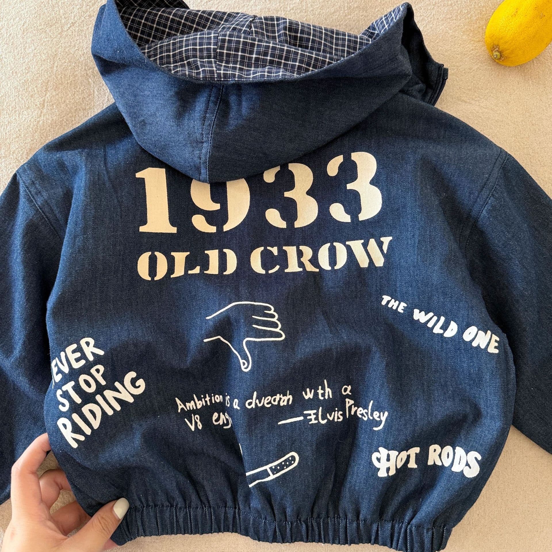 Kids Hooded Jacket 2026 Fall Winter Boys Denim Jacket, Windbreaker Winter Style