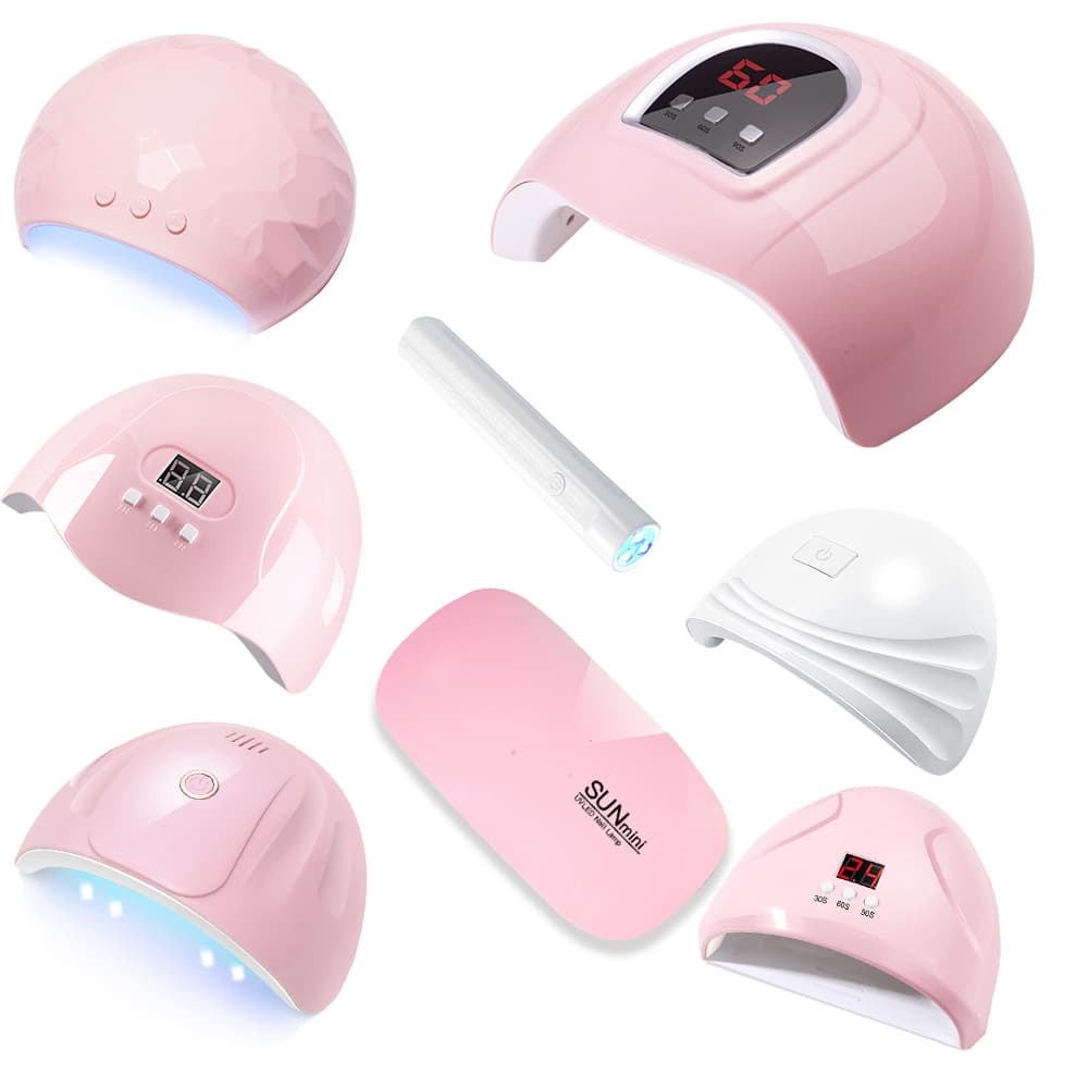 Cross-border Nail Lamp Hot Sale USB LED Nail Lamp 54W Smart Timer Non-Blackening Nail Curing Light