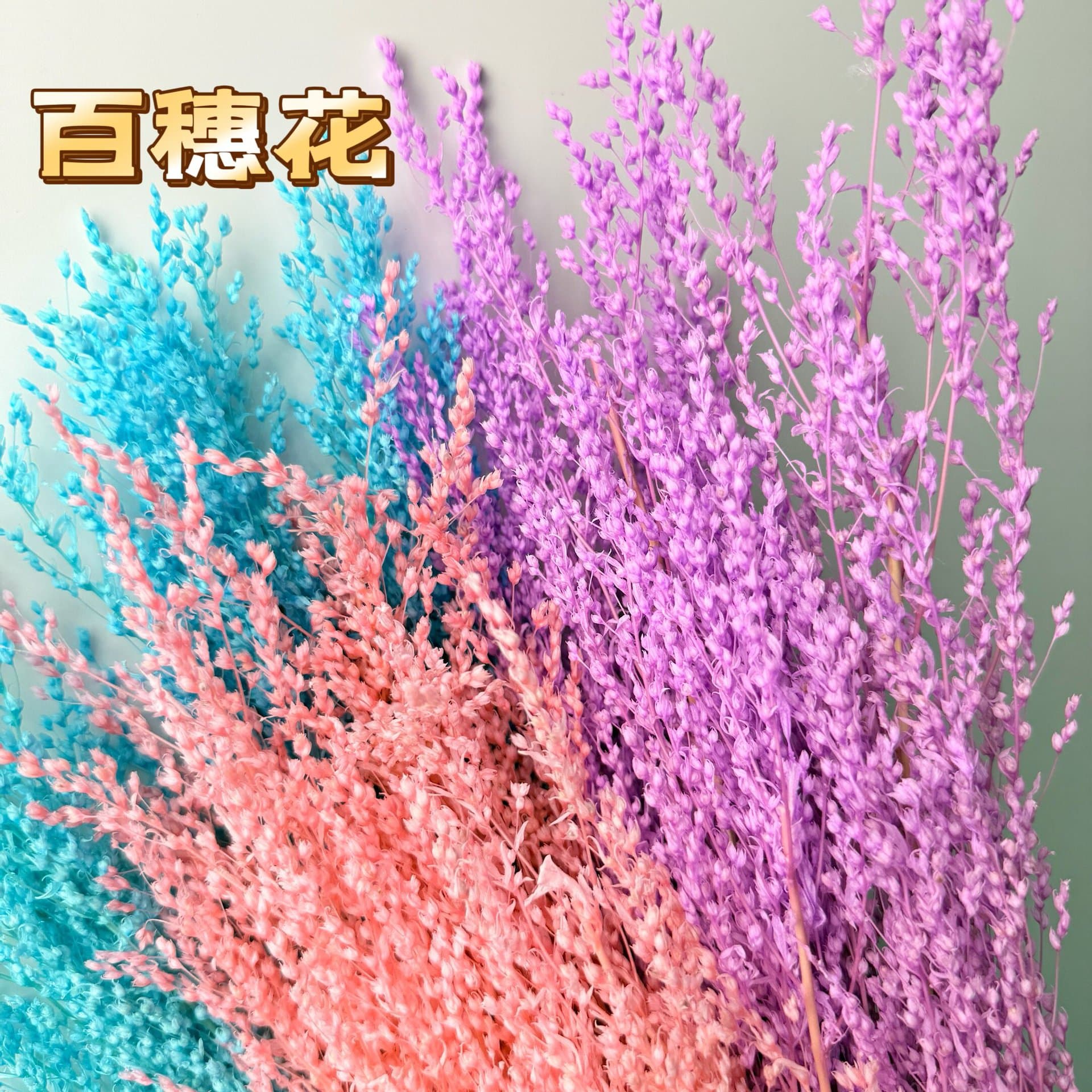 Florist's Eternal Flower Bouquet Valentine's Day Gift Box with Fan DIY Accessories Multi-Color Ready Stock Wholesale