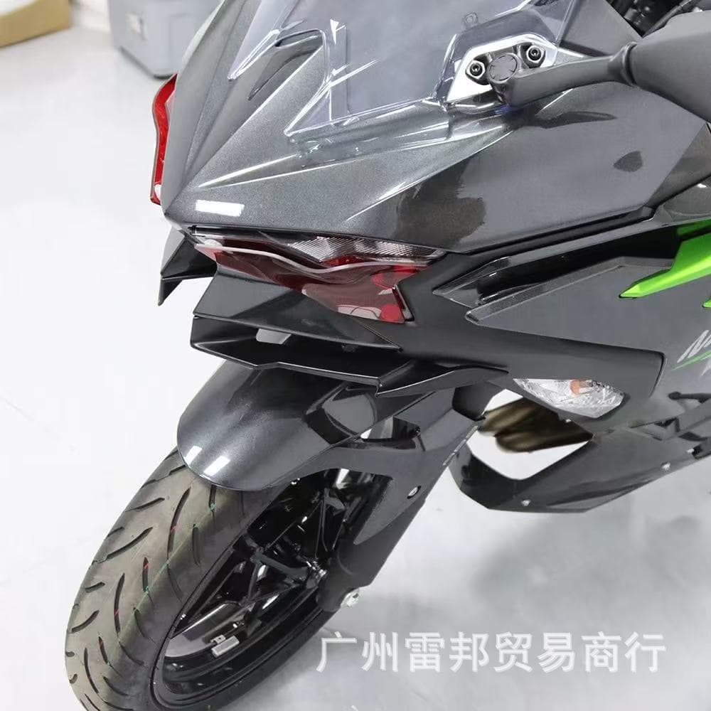 Racing Lower Lip Spoiler Front Lip Beak Winglet for Kawasaki NINJA500 NINJA500SE Modification