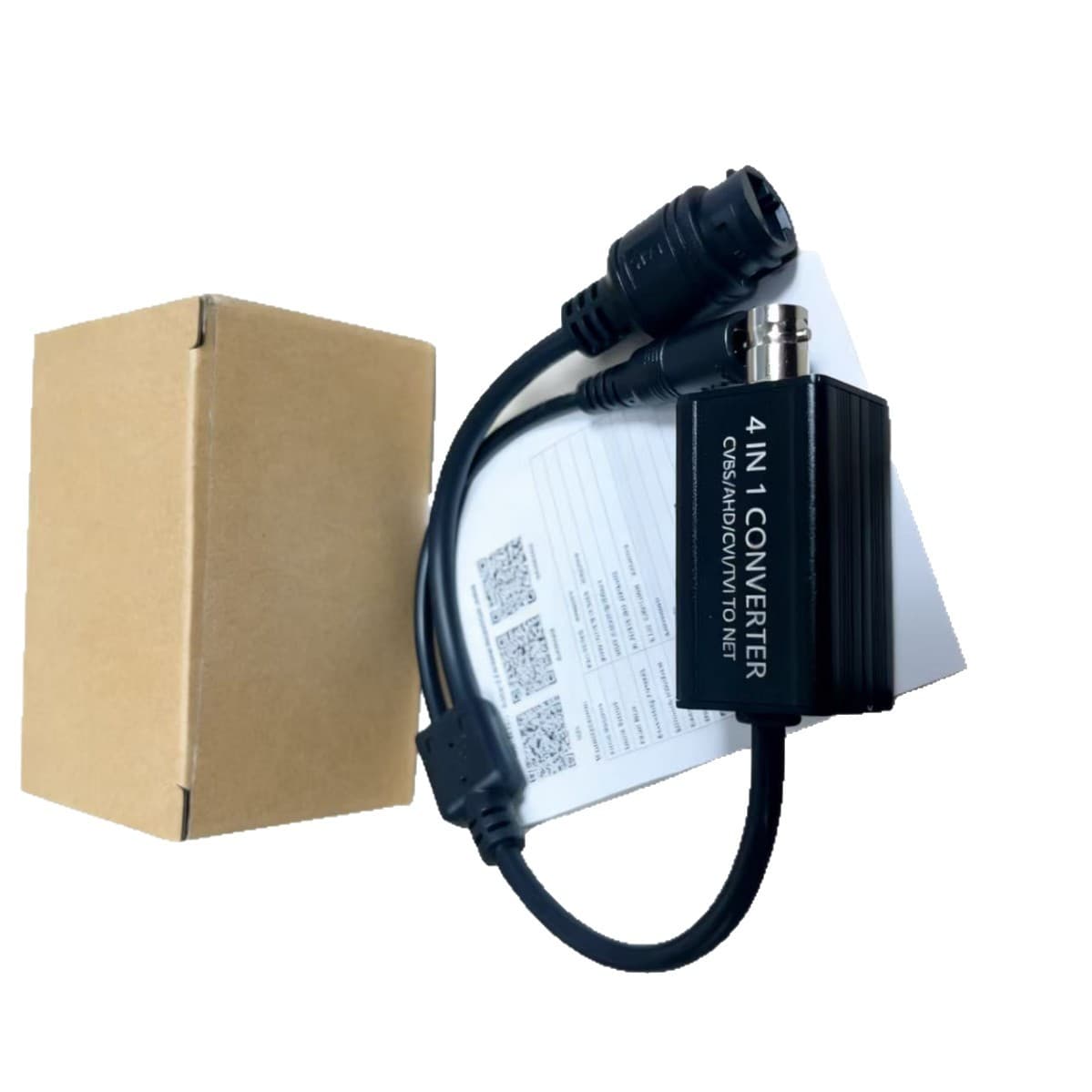 AHD CVI TVI CVBS Analog BNC to Network IP Converter BNC Camera to IP Network Machine 1080P