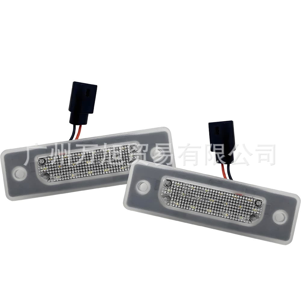 For BMW E34 M5 1988-1996 E32 1986-1994 Car LED White License Plate Light