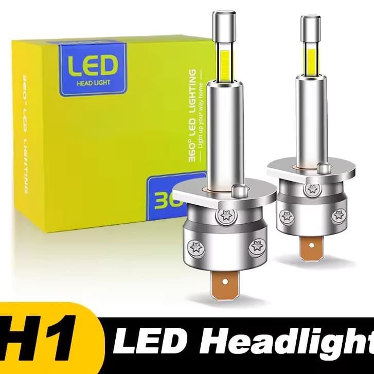 Cross-border High Power Plug-in LED Car Light 1:1 Original Halogen Car LED Headlight 4-Side Emitting Bulb