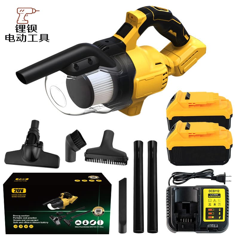 Best-selling Industrial-Grade Lithium High-Efficiency Dust Removal Household Rechargeable Vacuum Cleaner for Export (DeWalt Style)
