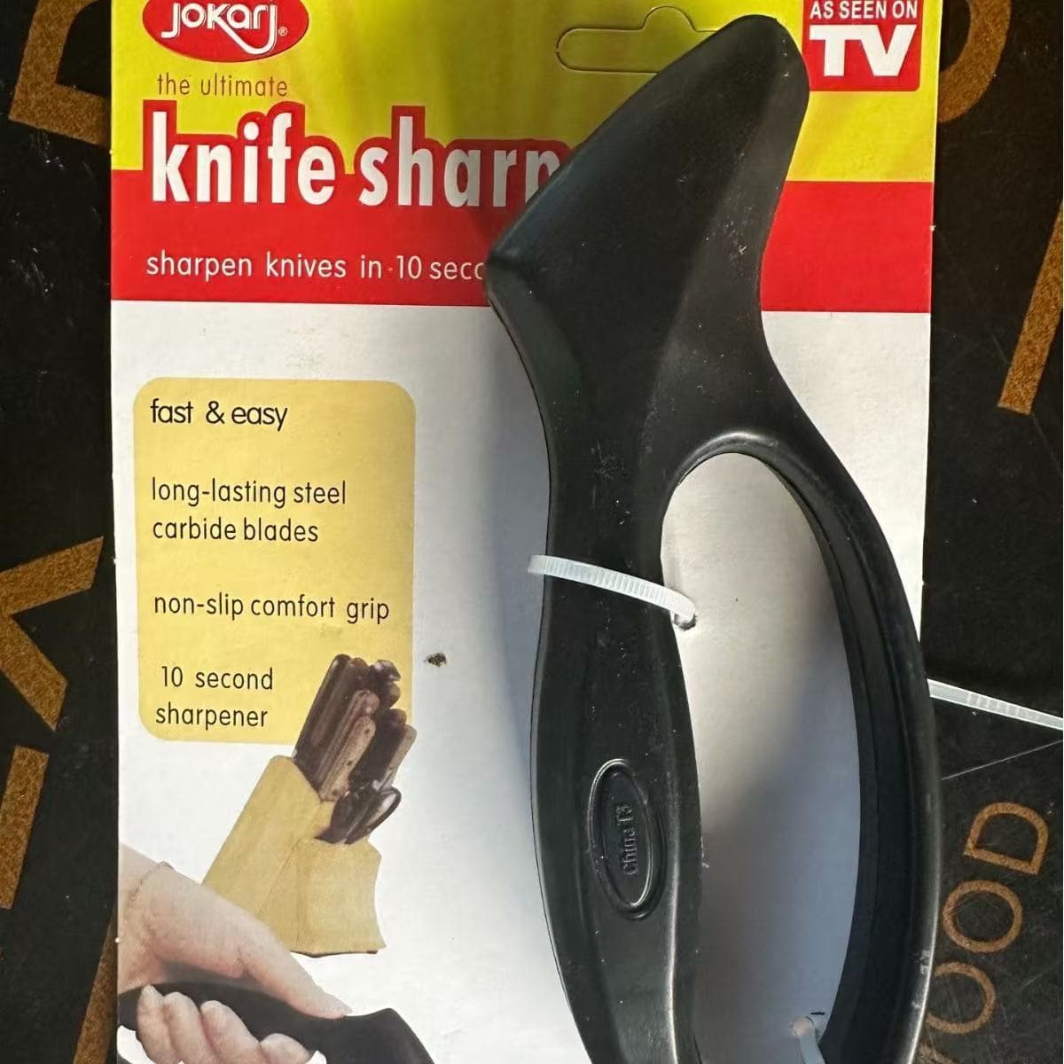 Cross-border Single-head Knife Sharpener Kitchen Supplies Quick Sharpening Mini Convenient Kitchen Multi-function Tool
