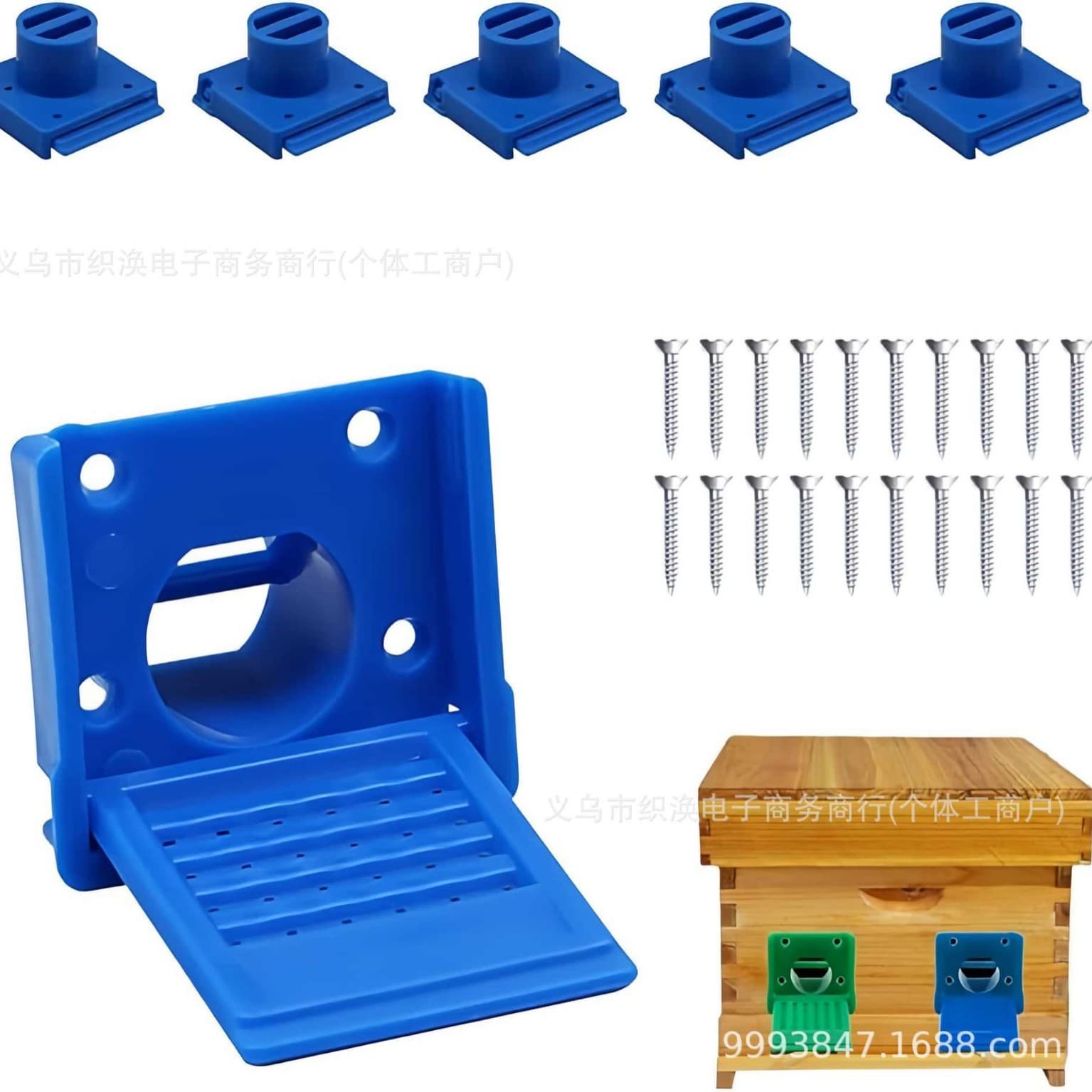 New Cross-Border Hive Escaper Beehive Entrance Door Anti-Escape Barrier Beekeeping Tool