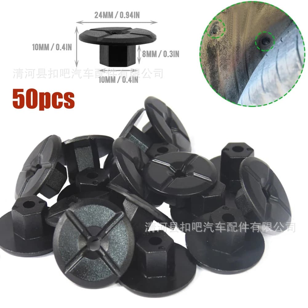 A2019900050 Suitable for Mercedes W201 W124 190D 260 Threadless Plastic Nut Clamp