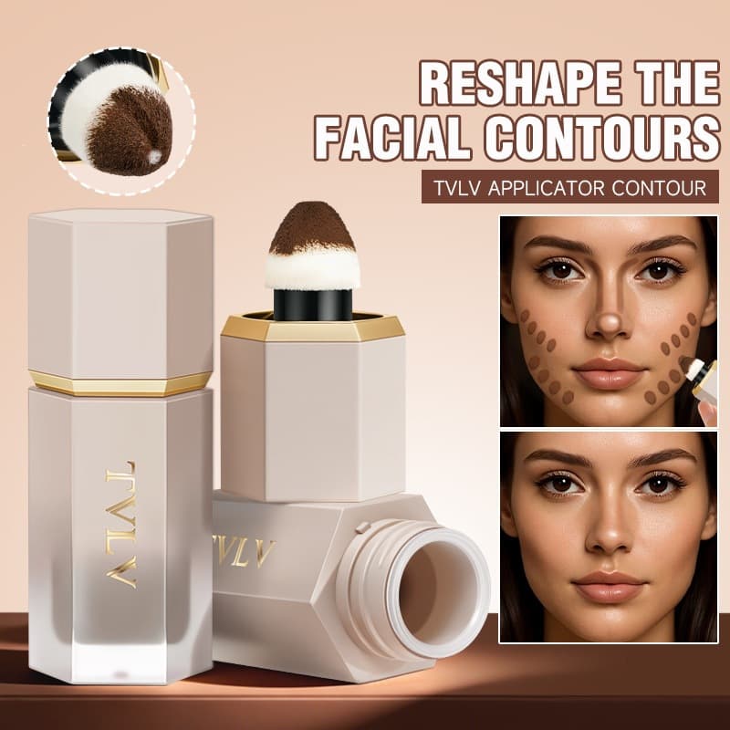 Cross-border TVLV Face Contour Liquid Natural Nose Shadow Side Shadow Cream Waterproof Sweat-Resistant Matte Highlight Contour Stick