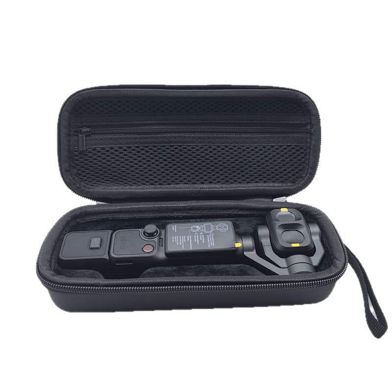 In stock EVA hard shell storage bag for DJI Pocket 4 Pro single unit, shockproof camera carrying case
