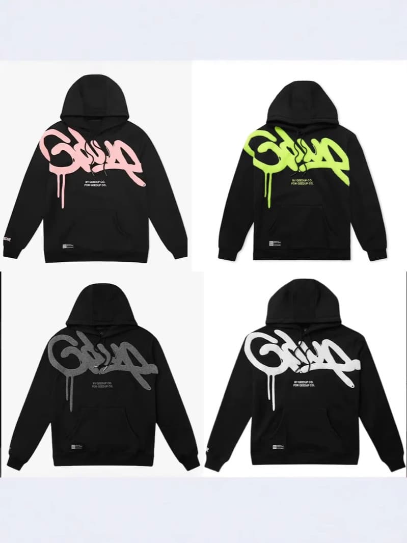 GEEDUP PLAY FOR KEEPS Hoodie High Street Pullover Hooded Jacket High Quality Cross-border Casual Versatile