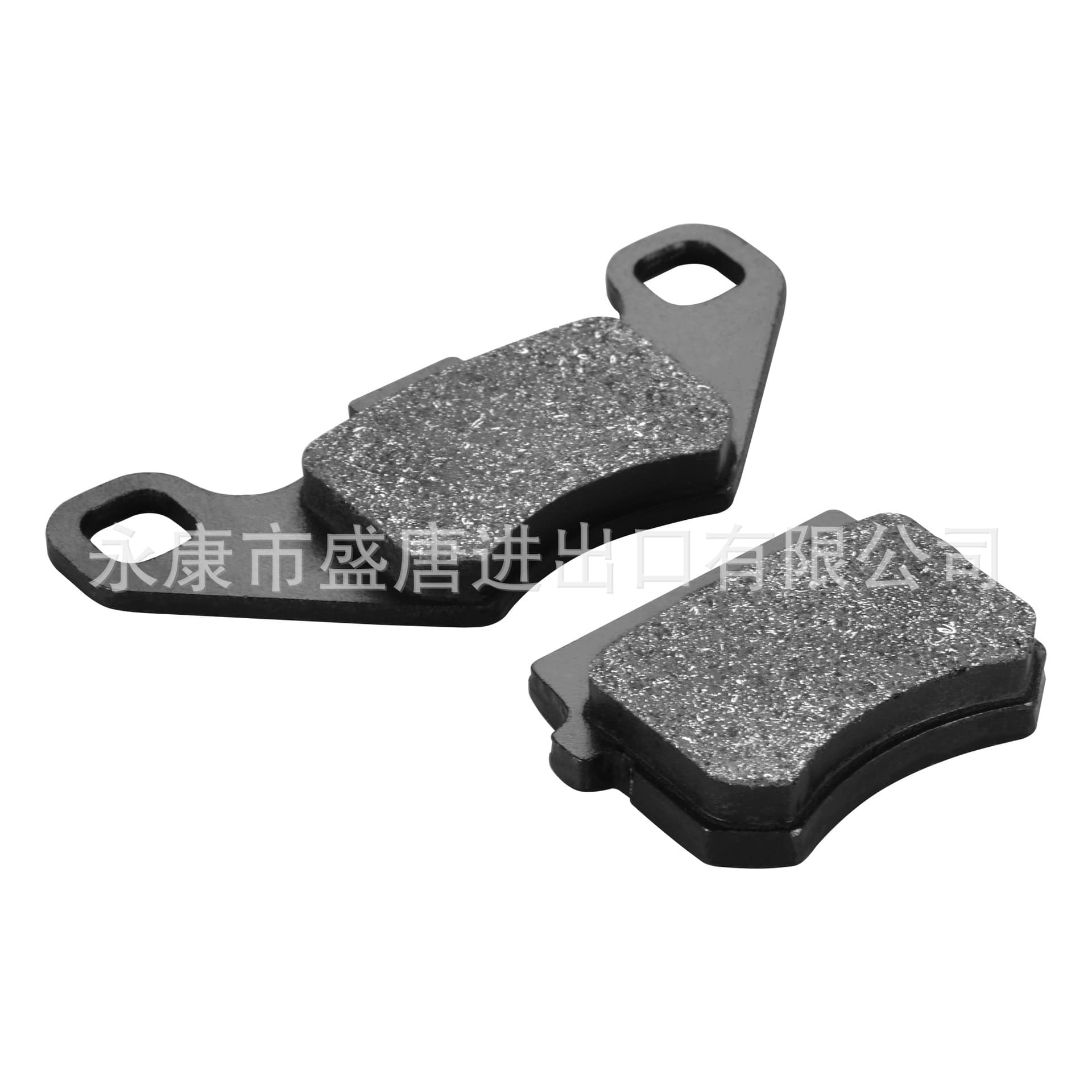 Rear disc brake pads are compatible with brakes for 50cc-125cc ATVs, go-karts, four-wheeled motorcycles, and off-road vehicles.