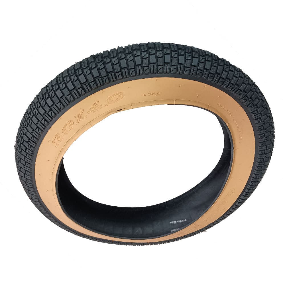 INNOVA high quality lithium electric car tire fat tire 20*4.0 road tire brown edge fat tire