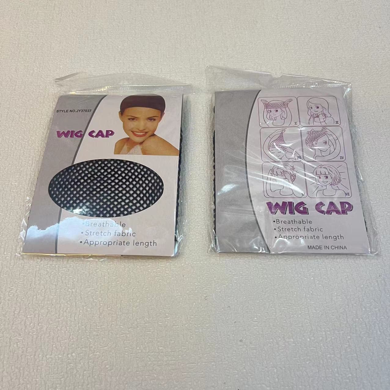 High-elasticity wig hairnet with open ends, hair-pressing cap, wig styling hairnet WIG CAPS