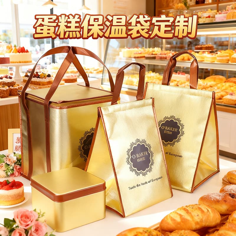 Birthday Cake Insulated Bag, Durian Insulated Bag, Custom Refrigerated Fresh-Keeping Bag, Custom-Made Cold Storage Bag with Logo