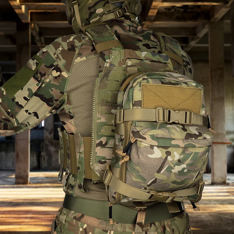 Cross-border Hot Selling Outdoor Tactical Hydration Bladder Pack Lightweight Vest Hydration Backpack MOLLE Accessory Hydration Backpack