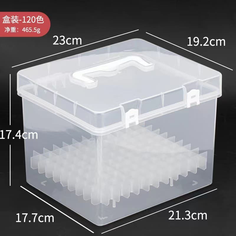 Factory ready stock marker pen base marker pen storage box various specifications storage pen barrel hard base compartment box