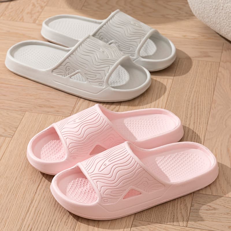 Women's Summer Slippers, Non-Odor for Indoor Bathroom Use, Anti-Slip, Ultra-Soft, Wearable at Home and Outdoors, Couple Slippers for Men and Women