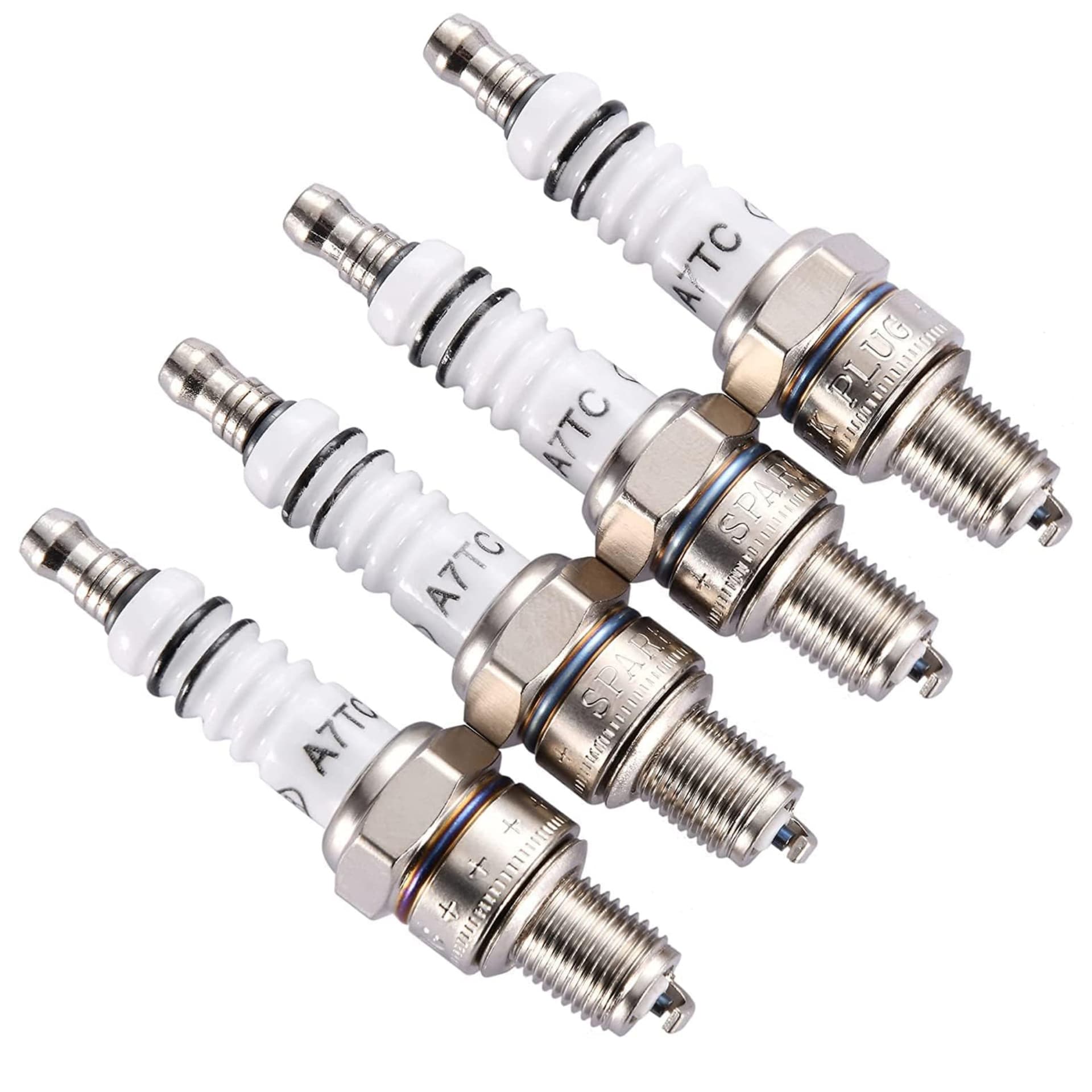 Motorcycle Spark Plug Engine Parts for Bend Beam Car 110 125 A7TC D8TC Scooter Universal Fit Manual Transmission Suitable