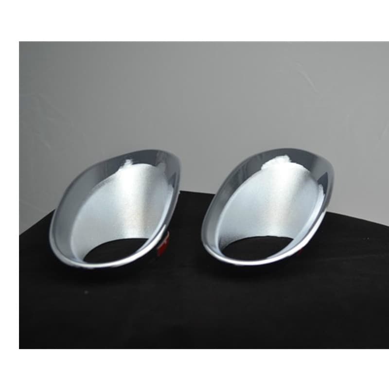 Fits 10 Honda CRV Front Fog Light Cover Decoration Trim Sticker Exterior Modification Chrome Fog Light Trim Frame Accessories