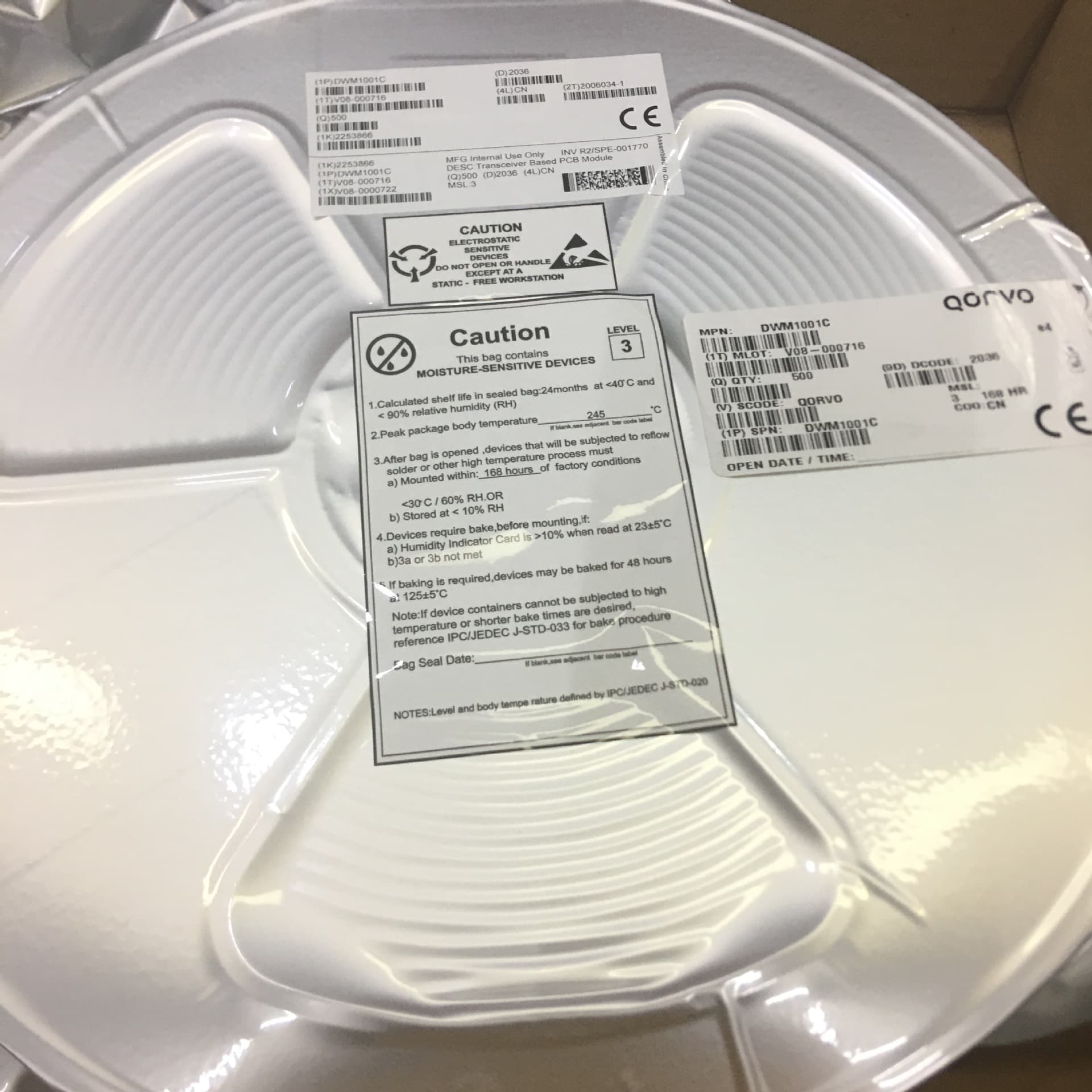 New Hot Sale DWM3000 DWM3000TR Qorvo RF Module Imported Original Stock Ready to Ship
