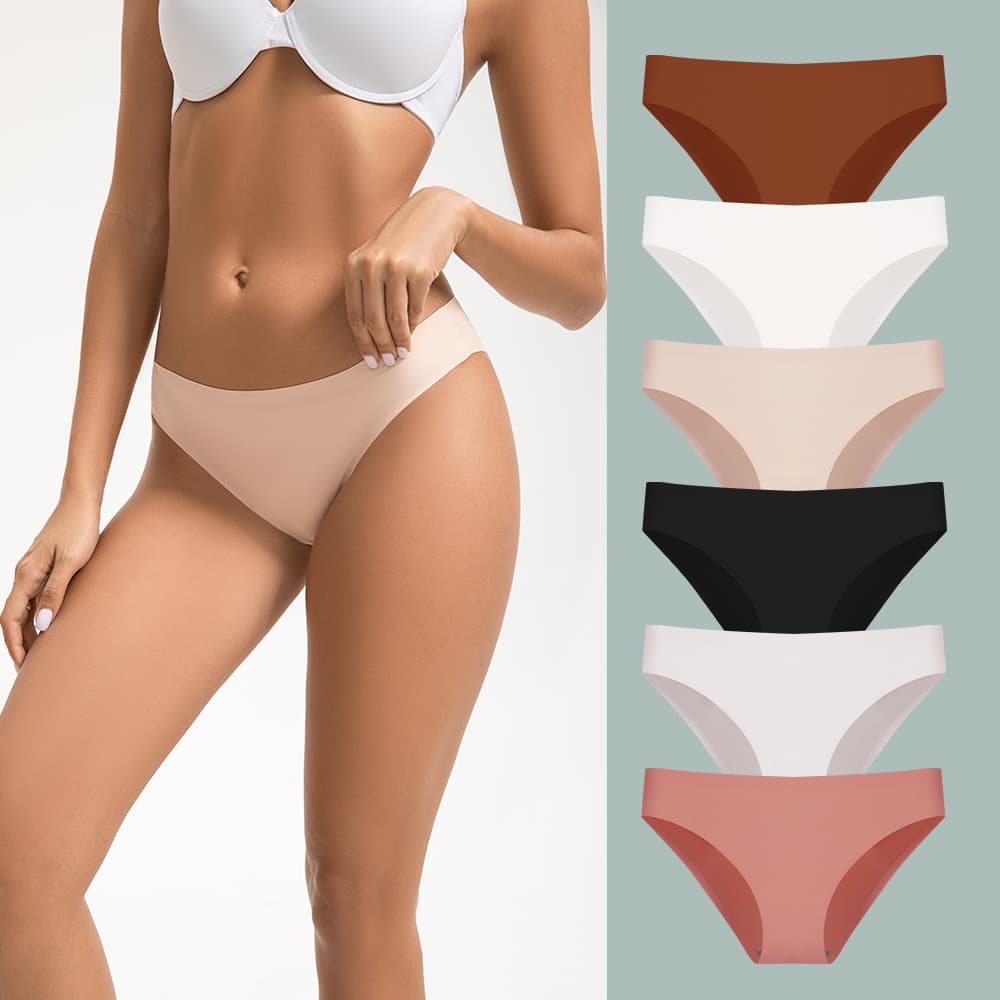 Women's Ice Silk Seamless Yoga Sports Panties Cross-border Amazon American Plus Size New Style Ladies Triangle Briefs