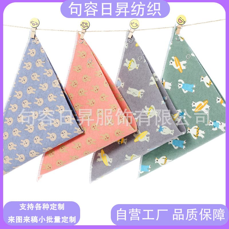 Cute pet bibs, dog and cat scarves, small dog triangular scarves, pet clothes and accessories, small square scarves
