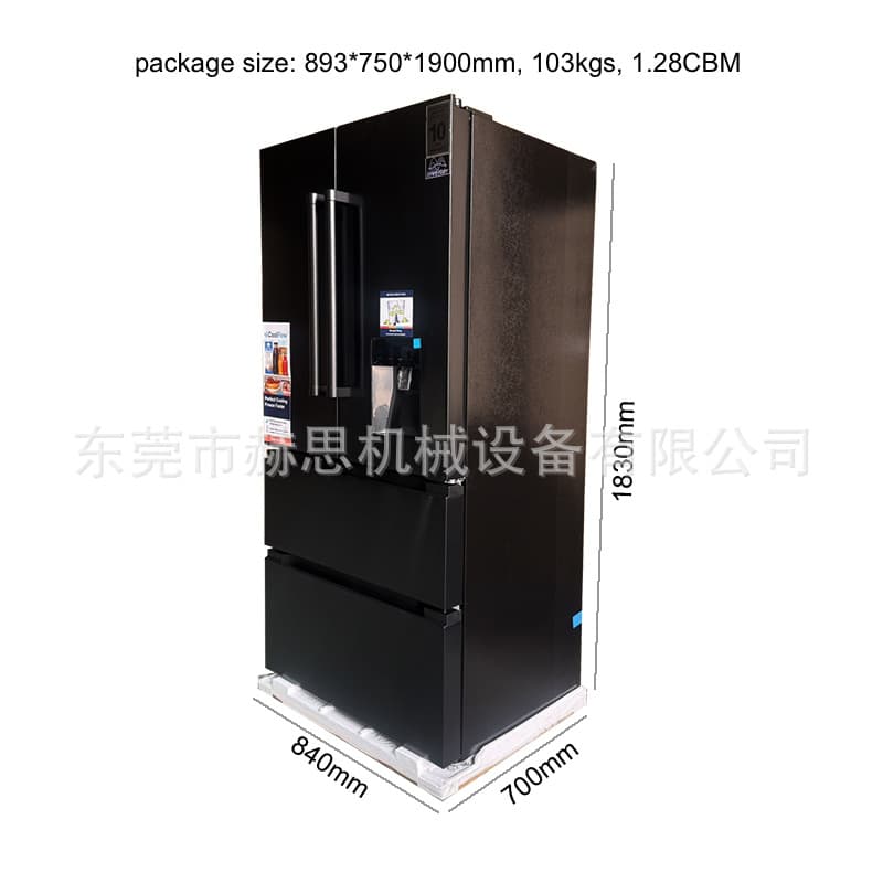 Export 628L French Multi-Door Large Capacity Household Refrigerator Frost-Free Refrigerator