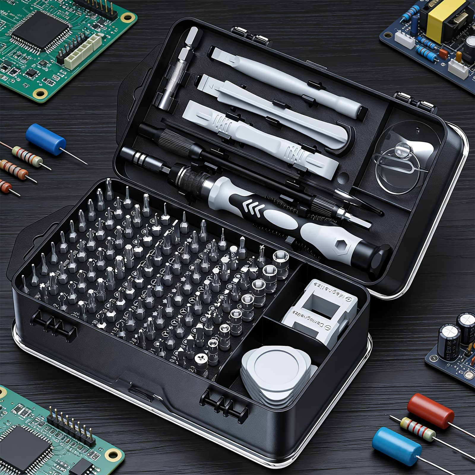 Cross-border shipping 115-in-1 screwdriver set multi-function precision screwdriver mobile phone computer disassembly repair