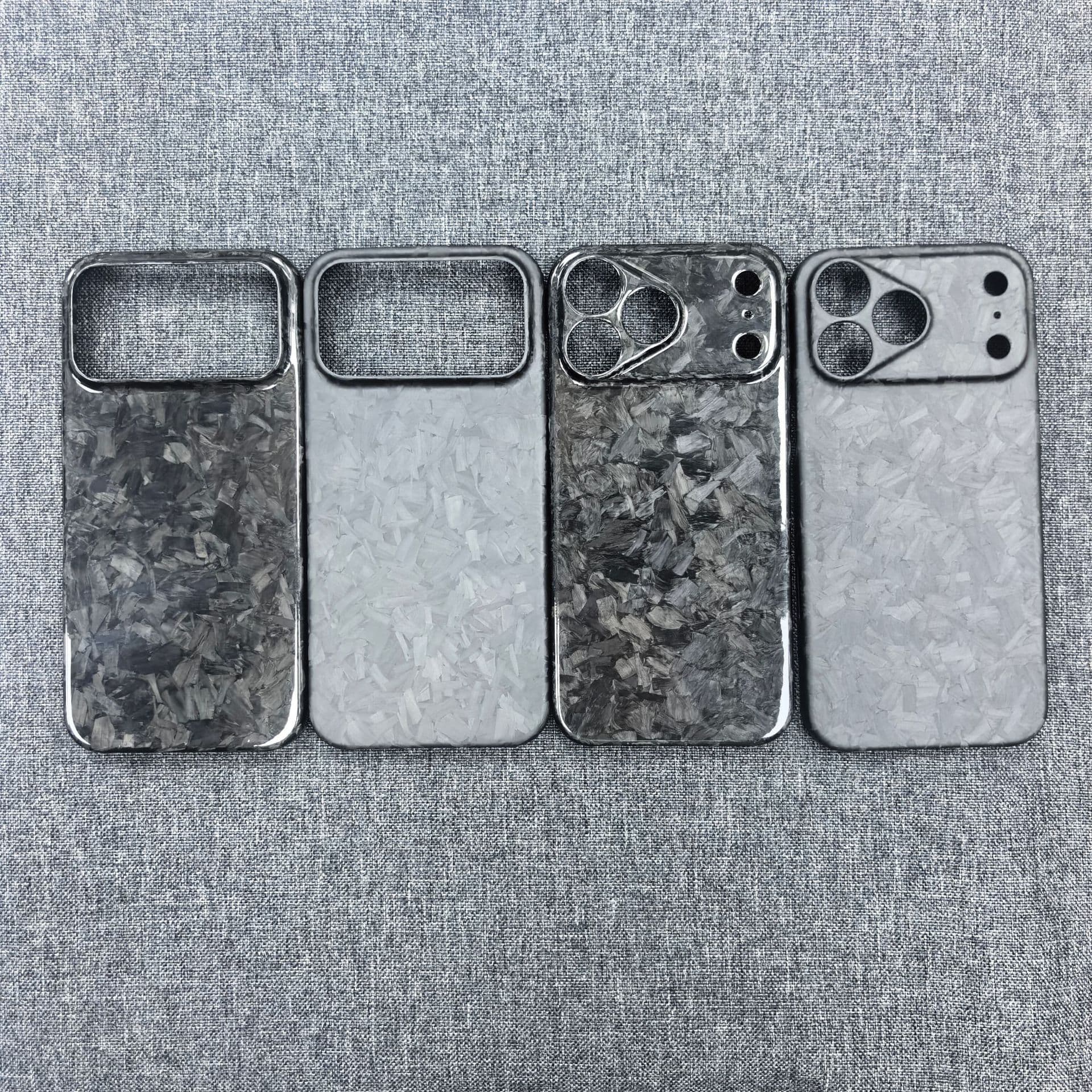 Suitable for iPhone 17 Pro Max genuine carbon fiber case forged with an ultra-thin bare phone feel for Apple 17 Pro