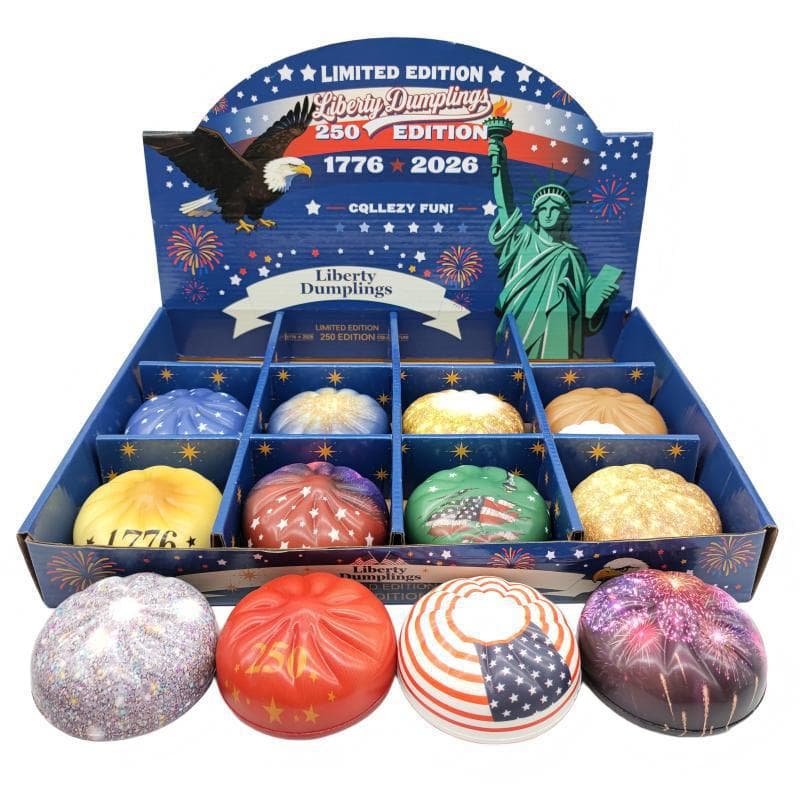 Cross-border US Independence Day Hanging Decoration Prop Stress Relief Squeeze Toy Slow Rebound Decompression Gadget