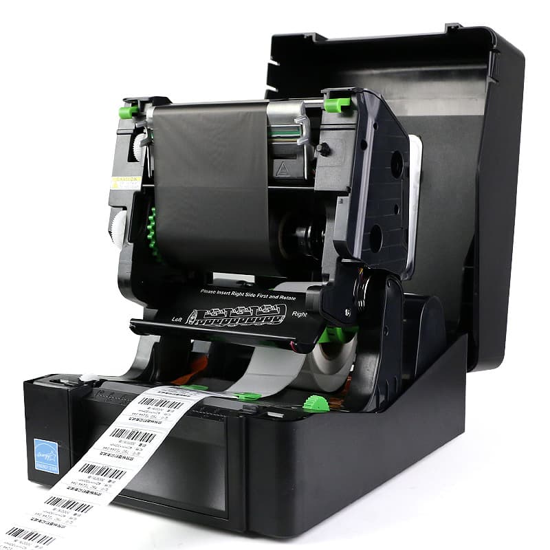 TSC Label Printer TE244/TE344 Wash Care Label Hangtag Adhesive QR Code Small Thermal Transfer Label Printer