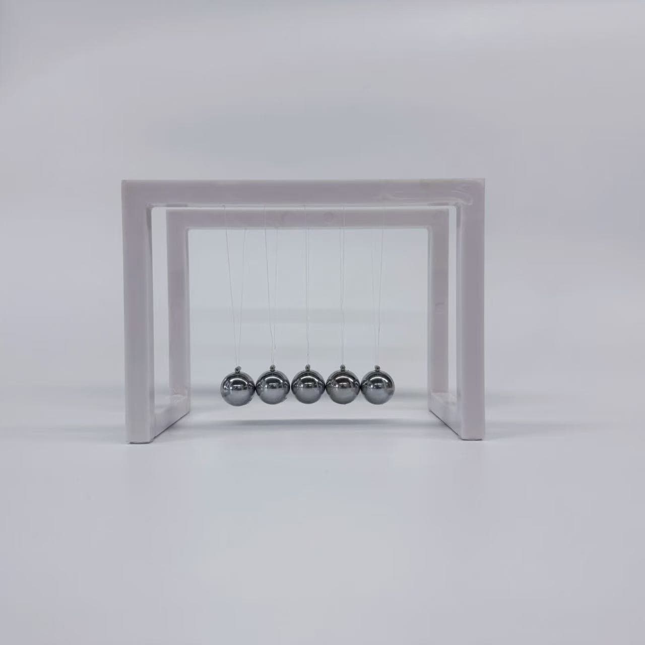 Wholesale Frame Style Newton's Cradle Creative Billiard Craft Office Desk Decor Bouncing Ball Gift