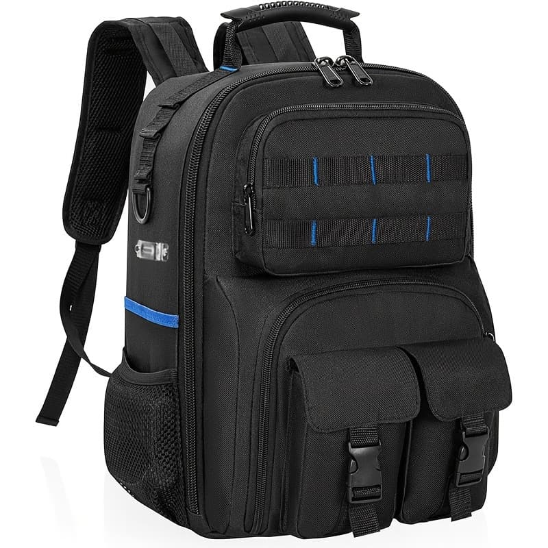 Amazon Oxford Fabric Tool Organizer Bag Hardware Accessories Storage Outdoor Backpack Heavy Duty Tool Bag