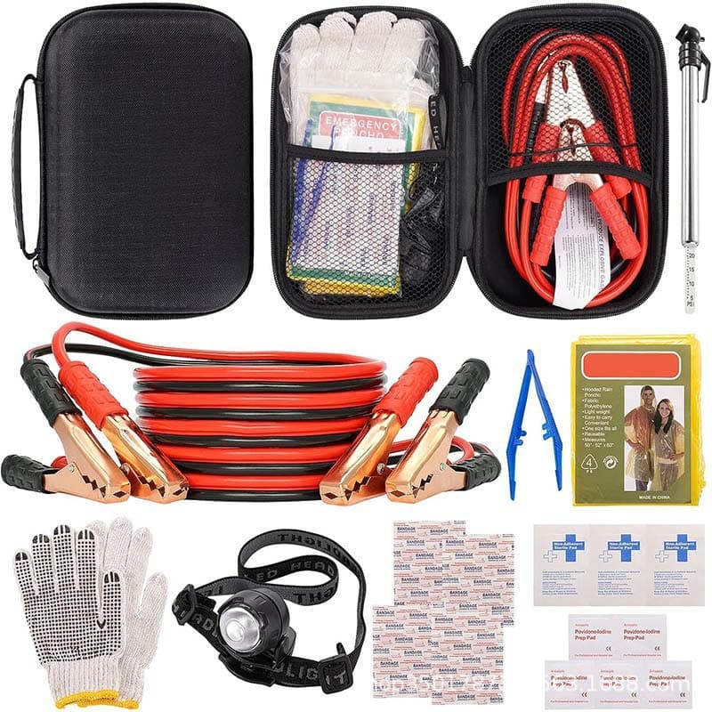 Cross-border hot selling multi-purpose car assistance emergency kit car emergency tool kit car first aid kit