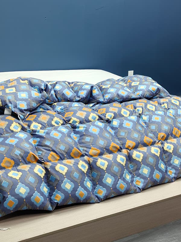 ✅ Double-Layer Anti-Feather Leak Down Duvet Self-Fill Empty Shell, Old Down Jacket Renovation Down Duvet Shell Inner Core
