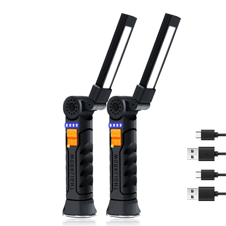 Cross-border multifunctional handheld work light strong light flashlight ultra-bright long-range magnetic suction repair emergency night fishing lighting