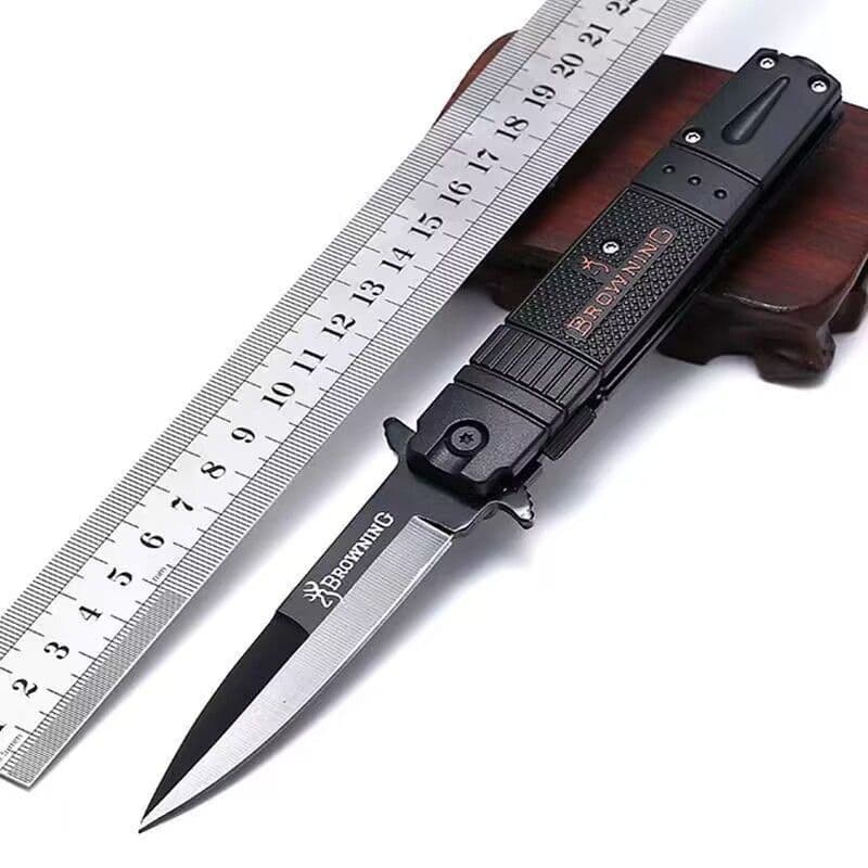 Factory Direct Folding Knife Browning Outdoor Multi-Function Folding Knife Field Survival Knife Self-Defense Portable Knife